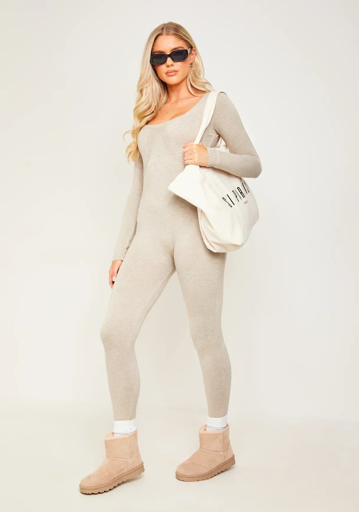 Berla - Jumpsuit mit Ärmeln
