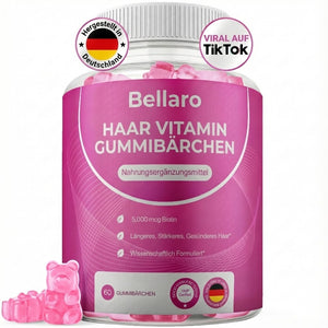 Bellaro Vitamin-Gummies für das Haarwachstum