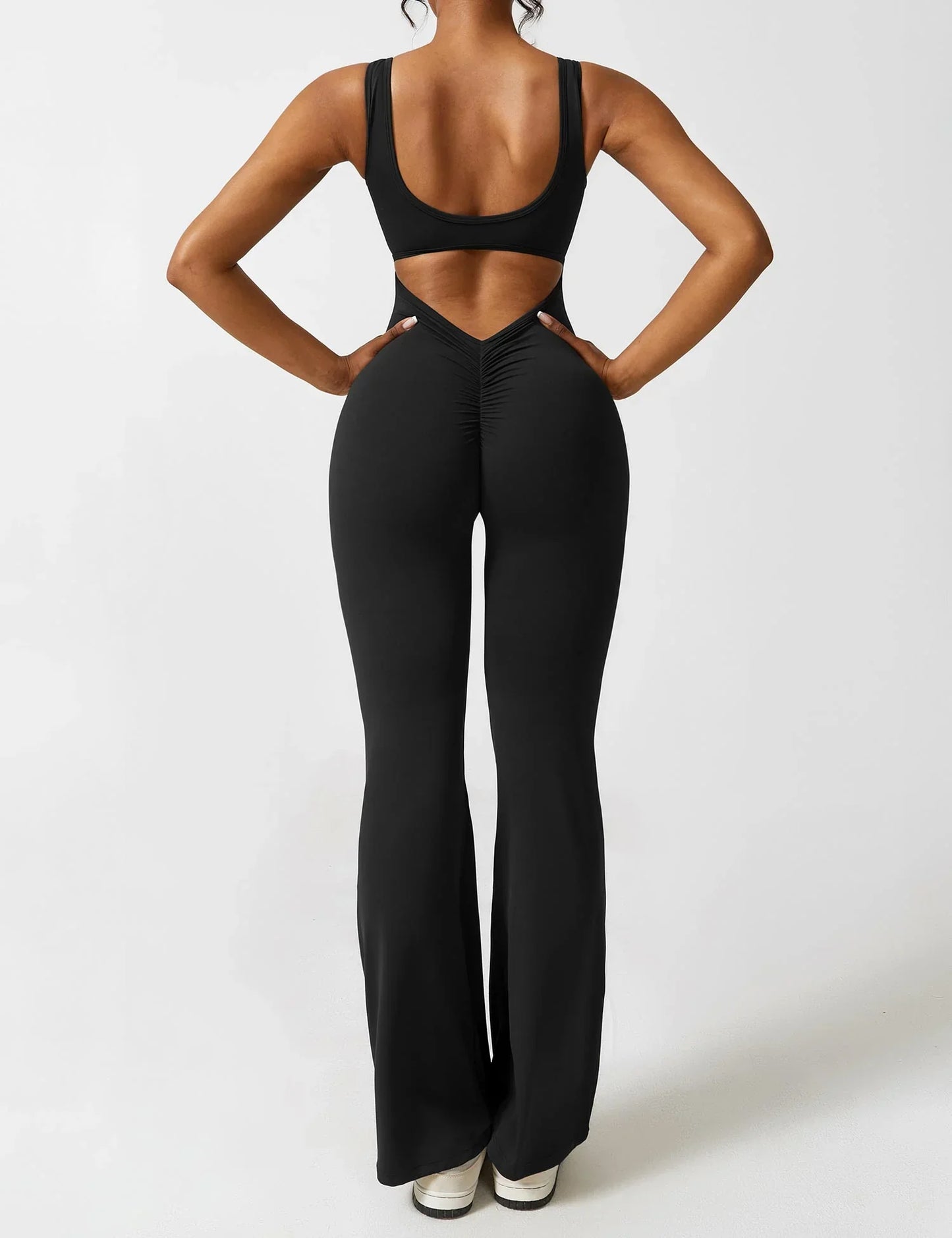 Lorita - Ausgestellter Jumpsuit