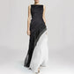 Erica - Elegantes mehrlagiges Ombre-Kleid