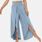 AirFlow Damen Hose - Super bequeme, luftige und elegante Schlaghose mit integrierten Shorts