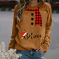 Lilys - Damenpullover Mit Weihnachtsmuster Und Langem Ärmel Aus Modal