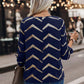 Emma – stylische bluse mit halbem reißverschluss