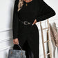 LEILAH -  Eleganter Langer Pullover