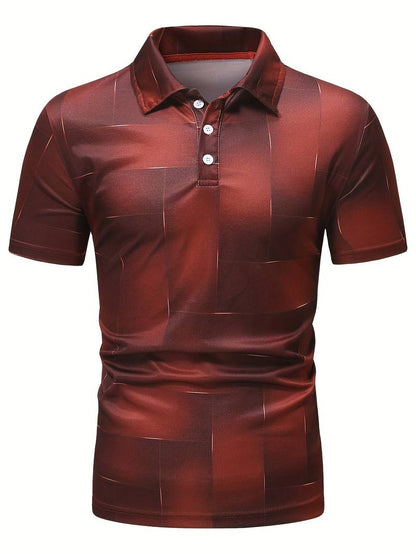 Brian – stylischer button-up für herren