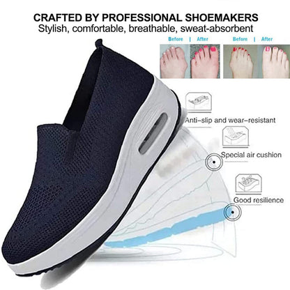 🔥Last Day 60% OFF - Slip-on light air cushion orthopedic Sneakers - fits