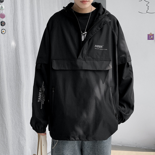 FUTURE- Stilvolle Premium Herbst-Jacke mit Kapuze