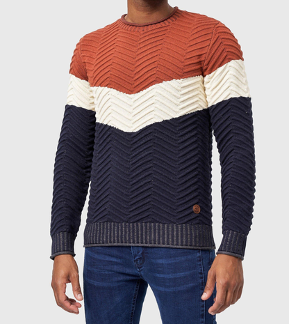 TOMMY - Stylischer Baumwoll-Pullover für Herren (italienisches Design)