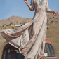 ZULANA - Langes Maxi Kleid im Vintage Look