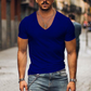 Johnni - herren t-shirt mit v-ausschnitt