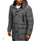Ando - Stylische lange und warme Winterjacke für Männer