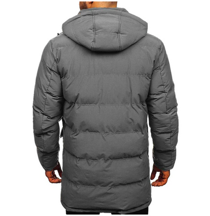 Ando - Stylische lange und warme Winterjacke für Männer