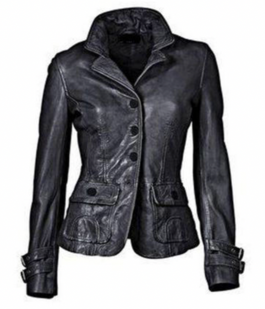 GLORIAS - Elegante Premium Lederjacke für Damen