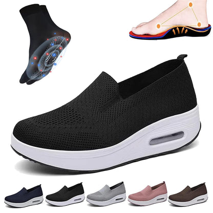 🔥Last Day 60% OFF - Slip-on light air cushion orthopedic Sneakers - fits