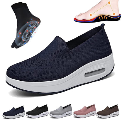🔥Last Day 60% OFF - Slip-on light air cushion orthopedic Sneakers - fits