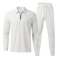JAMILIO - Stylisches Männer-Set mit modischem Langarmshirt und passender Hose