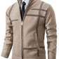 Tom Polo - Stylischer Zipper-Pullover für Herren (italienisches Design)