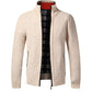 Tom Polo - Stylischer Zipper-Strickpullover für Herren (italienisches Design)