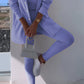 CosySet - Strickjacke mit Kapuze Sweatshirt