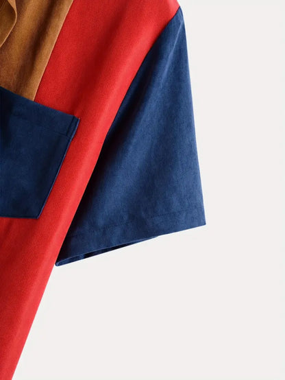 Felix - farbenfrohes revershemd für herren