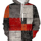 MILL - Stylischer Winter-Hoodie aus Baumwolle mit Karomuster