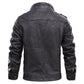 Elegante premium lederjacke für herren