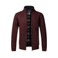 Tom Polo - Stylischer Zipper-Strickpullover für Herren (italienisches Design)