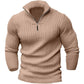 Tom Polo - Stylischer Zipper-Pullover für Herren (italienisches Design)