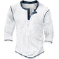 Arian - Vintage Herren T-Shirt  Waffelstrick Struktur