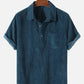 Fred - Leichtes Sommer Cord Hemd