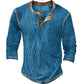 Arian - Vintage Herren T-Shirt  Waffelstrick Struktur