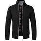 Tom Polo - Stylischer Zipper-Strickpullover für Herren (italienisches Design)