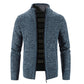 Tom Polo - Stylischer Zipper-Strickpullover für Herren (italienisches Design)