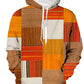 MILL - Stylischer Winter-Hoodie aus Baumwolle mit Karomuster